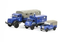 Schuco 1:87 (ho) 452656000 3-PART Set Thw Land Rover Unimog 404. Fixed Price $42.00.
