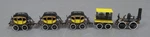 Bachmann 00641 Ho Scale Dewitt Clinton Historic Steam Train Set Ex. Fixed Price $49.99.