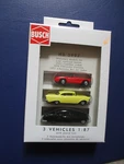 Busch Ho 5997 3 Vehicle Set - 1952 CADILLAC,1956 Corvette & 1957 Bel Air Mib *. Fixed Price $19.99.