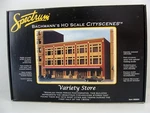 Spectrum Bachmann Ho Scale Cityscenes Variety Store 88004 Mint. Fixed Price $44.95.