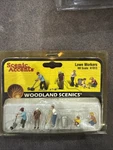 Woodland Scenics A1915 Ho Accents Lawn Worker Figures (set Of 6). Fixed Price $14.99.