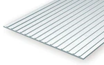 Evergreen Scale Models 4522 Styrene Seam Roof 1/4" Spacing. Fixed Price $8.99.