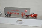 Ho Scale Brekina 85983 Santa Fe Ry Mack Tractor W/ 45' Trailer Truck Set. Fixed Price $39.00.