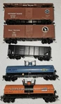 Lot 11 Ho Gauge Freight Cars 6 R-t-r. Fixed Price $40.00.