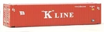 Walthers Scenemaster 949-8563 Ho 45' Cimc Container K-line. Fixed Price $13.99.