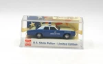 Busch Plymouth Fury Police Car Model 1:87 H0 Mib #46671 Blue White. Fixed Price $38.48.