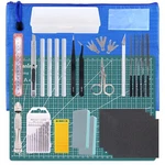Rustark 27PCS Modeler Basic Tools Craft Set Hobby Building Kit For. Fixed Price $29.73.