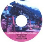 American Flyer Trains Catalogs Literature On Data Dvd. Fixed Price $56.99.