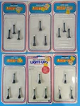 (6) Life Like Ho Scale Light-ups Gas Street Lamps Post 3 Pack. Fixed Price $49.95.