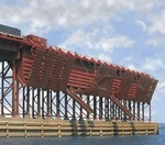 Walthers Cornerstone 933-3065 Ho Ore Dock Kit. Fixed Price $160.99.