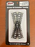 Ho Scale Atlas #172, 25 Degree Crossing, Code 100, Nickel Silver Free Shipping. Fixed Price $18.00.