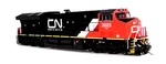 Ho Scale Cn Canadian National ET44AC #3023-DCC Esu Loksound-intermountain. Fixed Price $188.00.