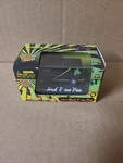 Street Whipz Diecast 1974 Ford E-100 Van 1/87 Planet Toys Surfer Black Green Nos. Fixed Price $7.00.