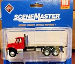 Walthers Scenemaster 949-11652 Ho International Red 7600 3-AXEL Flat Bed. Fixed Price $20.00.