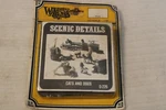 Ho Scale Woodland Scenics Cats Dogs #D-226 Details, Bnos. Fixed Price $20.00.