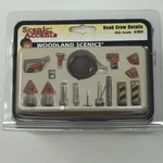 Woodland Scenics HO/HON3 Set Of Road Crew Details (1851). Fixed Price $20.00.