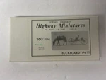 Jordan Highway Miniatures 360-104 Buckboard Pkg Of (2) Ho Scale. Fixed Price $17.99.