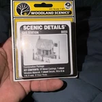 Woodland Scenics D223 Ho Gas Station Structure Kit - Nos. Fixed Price $22.23.
