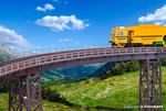 39706 Kibri Ho Kit Of Steel Girder Bridge Curved, Single Track. Fixed Price $29.99.