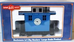 G, Bachmann "l" Li'l Big Hauler Short Line Rr Blue Caboose Item #98086 Box. Fixed Price $20.02.