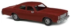 Busch 89121 Ho Scale 1976 Plymouth Fury Sedan Assembled -- Maroon. Fixed Price $11.99.