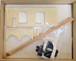 Model Masterpieces Kit #114-2 Colorado Midland Roundhouse Extra Stall Pair. Fixed Price $74.99.