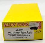 Alloy Forms AF-7055 Ford LN9000 Heil Dump Truck Ho 1:87 Metal Kit Nos. Fixed Price $36.95.