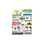 Woodland Scenics Dry Transfer Signs Business, Standard Oil DT559. Fixed Price $9.96.