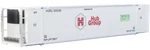 Walthers Ho Scale New 2026 Hub Group 53' Reefer Container 949-8705. Fixed Price $14.81.