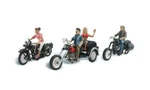 Woodland Scenics AS5549 Ho Scale Vehicles - Born To Ride. Fixed Price $23.99.