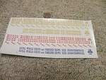 Herald King Decals Royal World Circus And Combined Shows Blue Red Gold P10. Fixed Price $11.99.