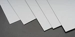 Plastruct .020 Gray Abs Plain Sheets (5) #91002 X. Fixed Price $11.40.