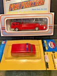 (2) Model Power Metal Ho Scale Aerial Tower Ladder Bucket Fire & Rescue Van. Fixed Price $15.00.