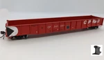 Rapido Ho Scale New 52' 6" Mill Gondola Canadian Pacific Cp #333181 50052. Fixed Price $39.89.