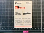 Rivarossi Ahm Ho Train Instruction Document 2-8-2 Heavy Mikado Locomotive Lot F. Fixed Price $11.95.