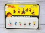 Woodland Scenics Accents A1891, Children, Kids Youths, Ho Scale. Fixed Price $12.95.