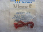 Vintage Ho Scale Walthers 942-4546 Gow Econ Red Bulbs. Fixed Price $14.99.
