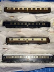 Rivarossi Ho Scale (4) Car Passenger Set Ciwl - Orient Express Nos. Fixed Price $549.00.