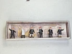 2383 American Fireman Ho Scale Merten Painted Figures. Fixed Price $9.99.