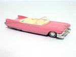 Nip Busch Ho 1959 Cadillac Eldorado - Pink Convertible. Fixed Price $12.99.