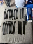 Ho Scale Ahm #25002 Track Set Curved Terminal Rerailer & Straight Sections Used. Fixed Price $17.00.