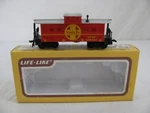 Life Like Trains Ho Scale At&sf 999850 Santa Center Cupola Caboose #8542 Nos. Fixed Price $12.99.