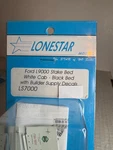 Loan Star #LS7000 Ford L9000 Stake Body Truck W/builder's Supply Decals 1:87. Fixed Price $49.99.