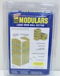 Walthers 933-3727 Ho Modulars Large Door Wall Section Building Kit. Fixed Price $9.34.