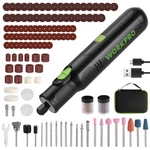 Workpro 7.2V Cordless Rotary Tool Kit 6 Variable Speed 117PIECE Accessory Type-c. Fixed Price $35.99.