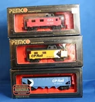 Vintage Pemco & Aurora Canadian National, Pacific Cn, Cpr Caboose Hopper Car. Fixed Price $25.45.