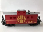 Life-like Ho Scale Santa Atsf 999851 Caboose Red Freight Car W/ Original Box. Fixed Price $9.99.