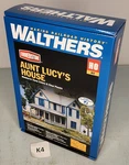 Walthers Cornerstone Aunt Lucy's House Building Kit #933-3651 New Box K4. Fixed Price $34.99.