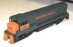 Athearn Ho U23B Custom Painted Western Pacific Freight Colors And Numbered 2264. Fixed Price $43.00.