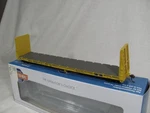 Ho Scale Athearn 90239 Milwaukee Road Rtr 60' Bulkhead Flat 65087. Fixed Price $21.99.